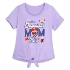 Disney Adult Shirt - Minnie Mouse Treats 'Sweetest Mom' Tee