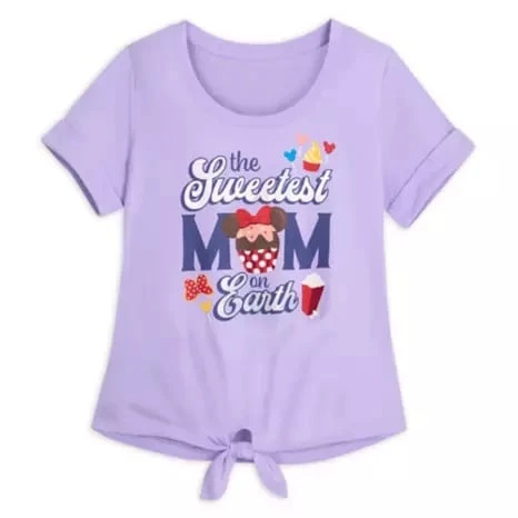 Disney Adult Shirt - Minnie Mouse Treats 'Sweetest Mom' Tee