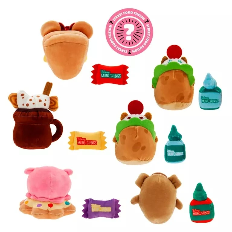 Disney Munchlings Plush Toy - Mystery - Street Food - Image 3