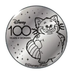 Disney World Pocket Token Coin - Disney100 Years Of Wonder - Turninig Red
