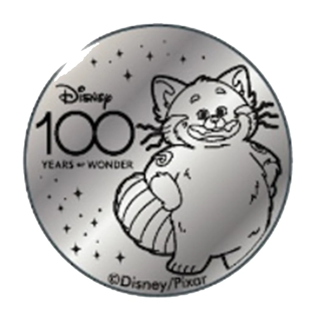 Disney World Pocket Token Coin - Disney100 Years Of Wonder - Turninig Red