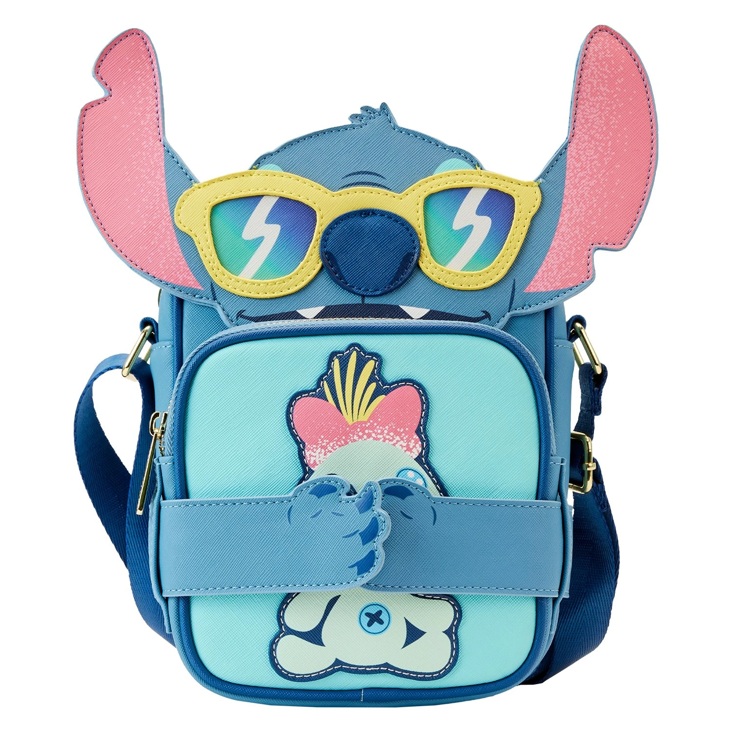 Disney Loungefly Crossbody Bag - Stitch Beach Day CROSSBUDDIES Bag