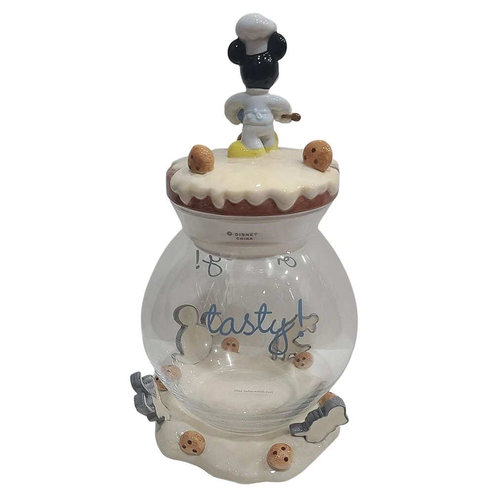 Disney Cookie Jar - Mickey And Friends - 3 Piece Gourmet Chef Mickey - Image 2