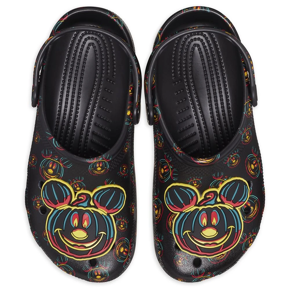 Disney Adult Crocs - Mickey Halloween Glow In The Dark - Image 3