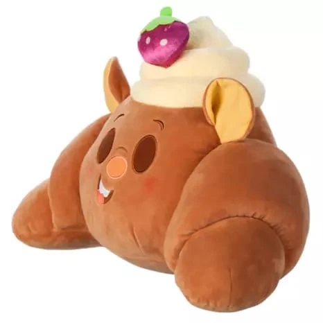 Disney Munchlings Plush - Ratatouille - Emile Strawberry Croissant - Image 2