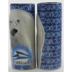 SeaWorld Tall Shooter Shot Glass - Polar Bear Banner