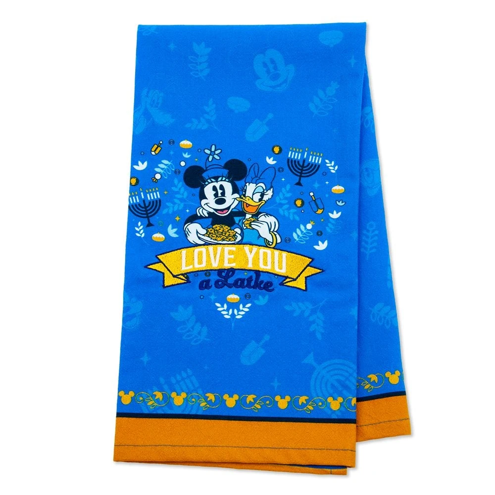 Disney Kitchen Towel - Hanukkah 2023 Minnie And Daisy