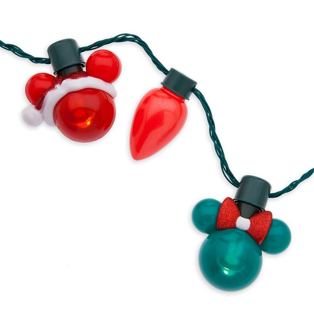 Disney Light Up Necklace - Christmas 2023 Mickey And Minnie - Image 3