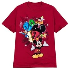 Disney Adult Shirt - 2012 Walt Disney World Red Tee