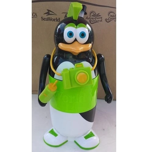 SeaWorld Penguin Cup - Create A Penguin - Green