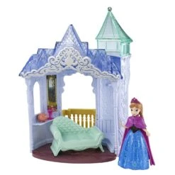 Disney Figurine Set - Frozen Flip And Switch Castle - Anna