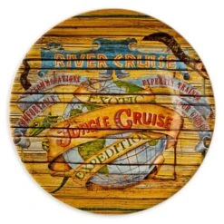 Disney Dessert Plate - Attraction Poster Art - Jungle Cruise 7''