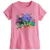Disney Ladies Shirt - Storybook Mickey And Friends - Pink
