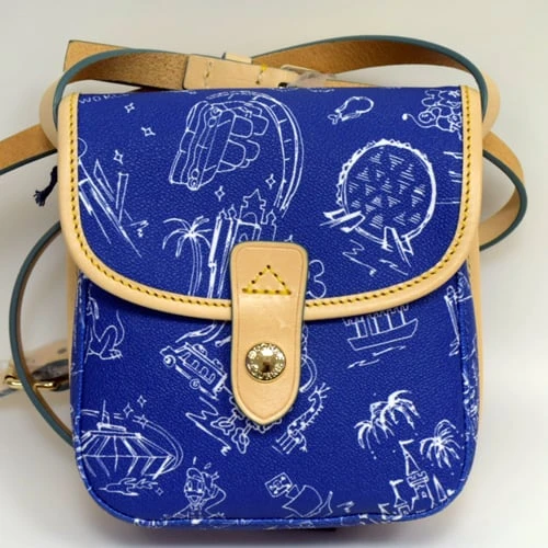 Disney Dooney & Bourke Bag - Disney World Blue Disneyana - Crossbody - Image 2