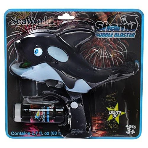 SeaWorld Toy - Character Bubble Glow Wand - Shamu Orca Whale