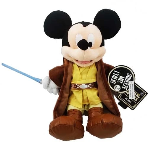 Disney Plush - Star Wars Weekends 2015 - Jedi Knight Mickey Mouse