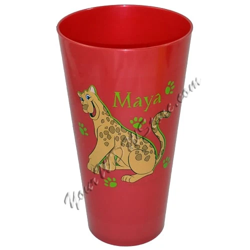 Disney Plastic Cups - Lenticular Mickey And Pals Aulani - Set Of 4 - Image 3