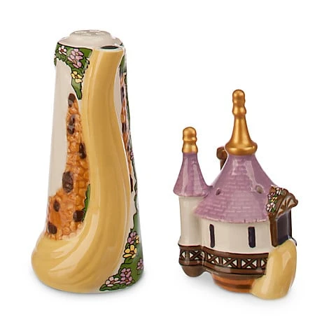 Disney Salt And Pepper Shakers - Rapunzel Tower - Image 2
