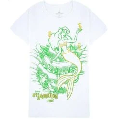 Disney Ladies Shirt - Art Of Animation Resort - Ariel - White