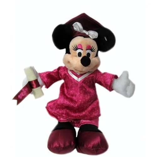 Disney Plush - Minnie Mouse - Graduation - Class Of 2012