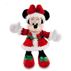 Disney Christmas Plush - Happy Holidays 2013 - Santa Minnie