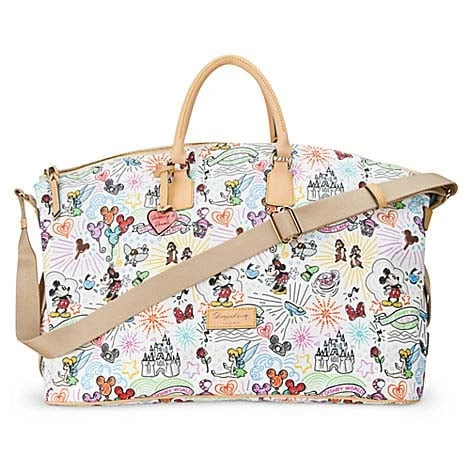 Disney Dooney & Bourke Bag - Sketch - Weekender Luggage Bag