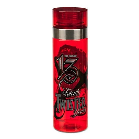 Disney Water Bottle - Jack Skellington Twenty Twisted Years - Red - Image 2