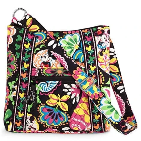 Disney Vera Bradley Bag - Midnight With Mickey - Black Hipster