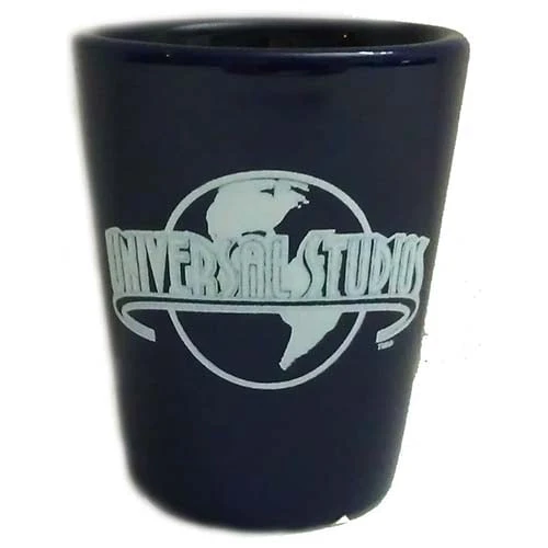 Universal Florida Shot Glass - Universal Studios Logo - Blue