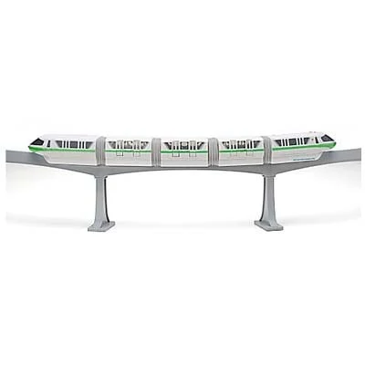 Disney Figurine Set - Walt Disney World Monorail Train Playset - Yellow