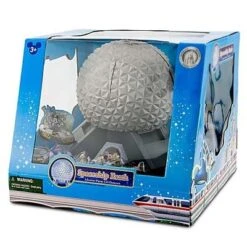 Disney Figurine Set - Monorail - Spaceship Earth Epcot - RETIRED