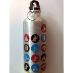 Disney Water Bottle - Metal - Four Parks One World - Icons