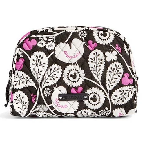 Disney Vera Bradley Bag - Mickey Meets Birdie - Medium Zip Cosmetic