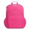 Disney Vera Bradley Bag - Mickey Icon Campus Backpack - Fuchsia
