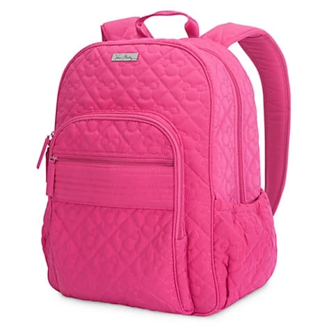 Disney Vera Bradley Bag - Mickey Icon Campus Backpack - Fuchsia - Image 2