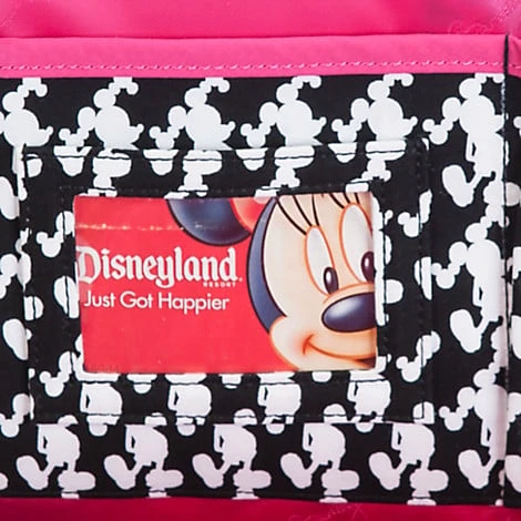 Disney Vera Bradley Bag - Mickey Icon Campus Backpack - Fuchsia - Image 4