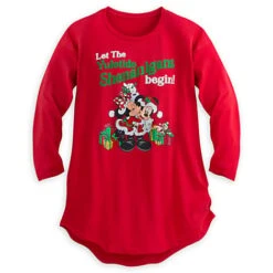 Disney LADIES Pajamas - Mickey & Minnie Shenanigans Night Shirt
