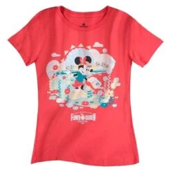 Disney Ladies Shirt - Flower And Garden Festival - Minnie Garden
