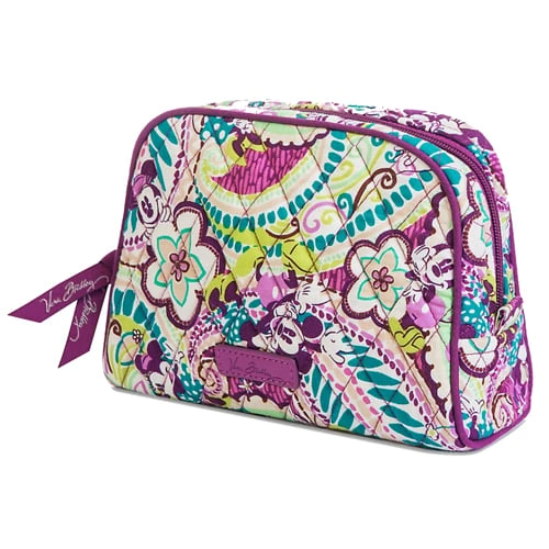 Disney Vera Bradley Bag - Plums Up - Medium Zip Cosmetic - Image 2