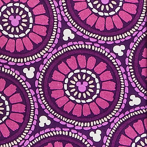 Disney Vera Bradley Bag - Plums Up - Medium Zip Cosmetic - Image 3