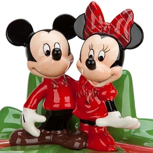 Disney Cookie Jar - Mickey And Minnie Mouse Holiday Gift - Image 3