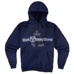 Disney ADULT Pullover Hoodie - Walt Disney World - Mickey Mouse - SMALL