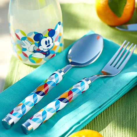 Disney Flatware Set - Mickey Summer Fun - Image 3