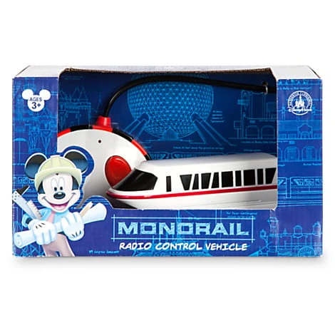 Disney Radio Control Vehicle - Red Monorail - Image 4