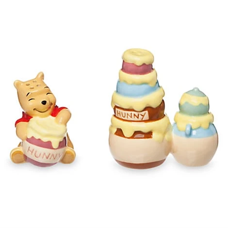 Disney Salt And Pepper Shakers - Winnie The Pooh Set