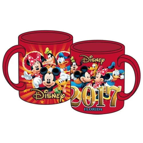 Other Disney Coffee Cup - 2017 - Fun Time Pals - Red