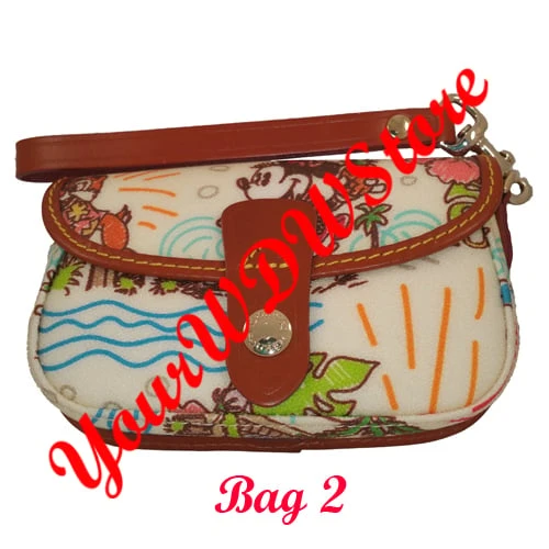 Disney Dooney & Bourke Bag - Aulani - Wristlet - White Specific - Image 2