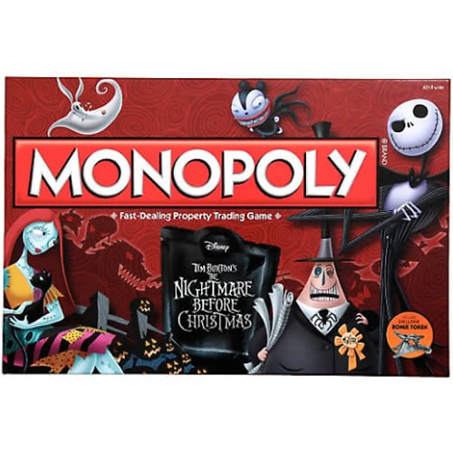 Other Disney Board Game - Monopoly - The Nightmare Before Christmas Edition