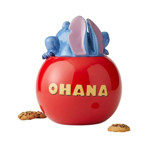 Enesco Disney Cookie Jar - Lilo And Stitch - Stitch Ohana - Image 2