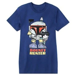 Disney ADULT Shirt - Star Wars - Boba Fett Bounty Hunter